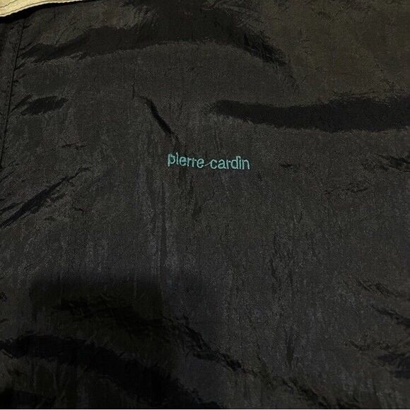 Vintage Pierre Cardin Nylon Full Zip Windbreaker Jacket XL 90s - Picture 6 of 10